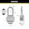 Master Lock 4-45/64 in. H X 1-19/64 in. W X 2-1/2 in. L Steel Ball Bearing Locking Weather-Resistant M930XKADLHCCSEN - alternate 4